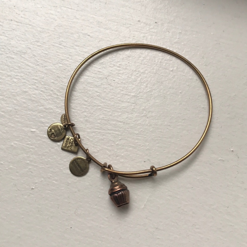 Alex & Ani Cupcake Charm Bracelet